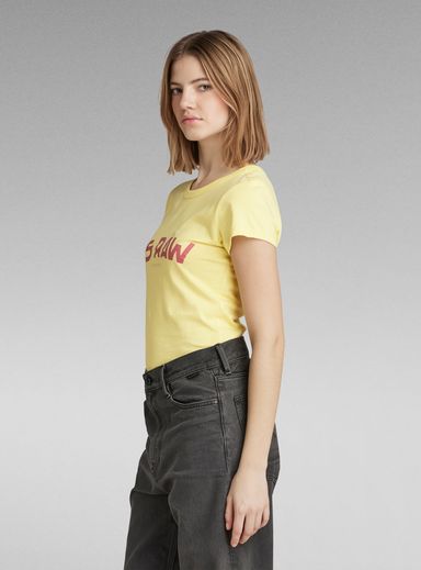 Slim Chest Print T-Shirt